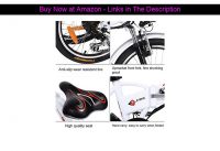 ☄️ 20" Folding Electric Bike with Removable Large Capacity Lithium-Ion Battery (36V 250W), Electric
