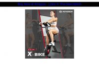 ▶️ ADVENOR Exercise Bike Magnetic Bike Folding Fitness Bike Cycle Workout Home Gym With LCD Monitor