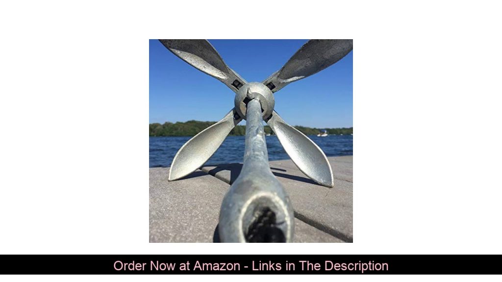 ✅ Best Marine Kayak Anchor with 40ft Rope. Premium 3.5lb Folding Anchor Accessories for Fishing Kay