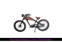 ☀️ CIVIBIKES 48V 750W Bafang Vintage Electric Bike Fat Tire Cheetah Beach Cruiser Electric Bike (Bl