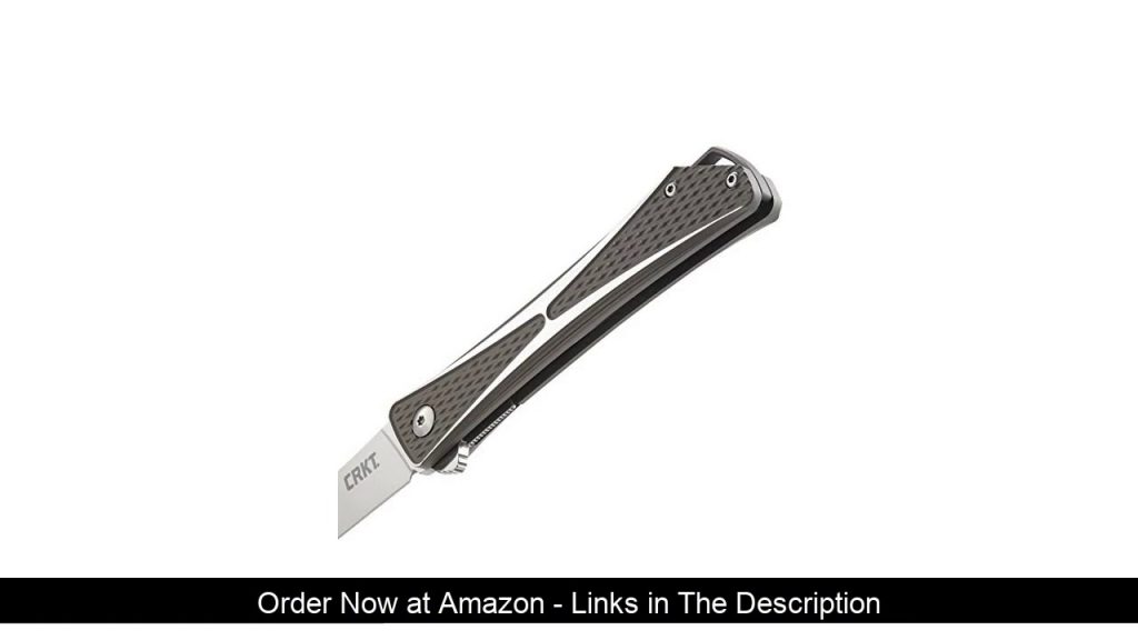 ✅ CRKT Crossbones EDC Folding Pocket Knife: Gentleman's Knife, Everyday Carry, Satin Blade, IKBS Ba