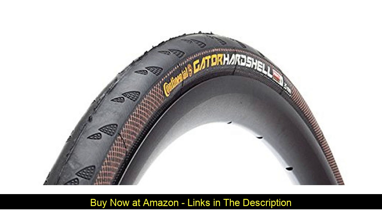 ☀️ Continental Gator Hardshell Urban Bicycle Tire with Duraskin (700x25, Folding)