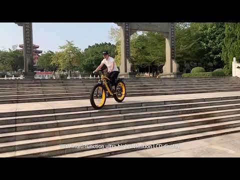 Electric bike 264 0inch Aluminum electric Bicycle 48V17A 1000W 40KMH 6Speed Powerful Fat Tire bike M