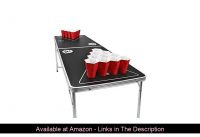 ☑️ GoPong 6-Foot Portable Folding Beer Pong / Flip Cup Table (6 balls included)