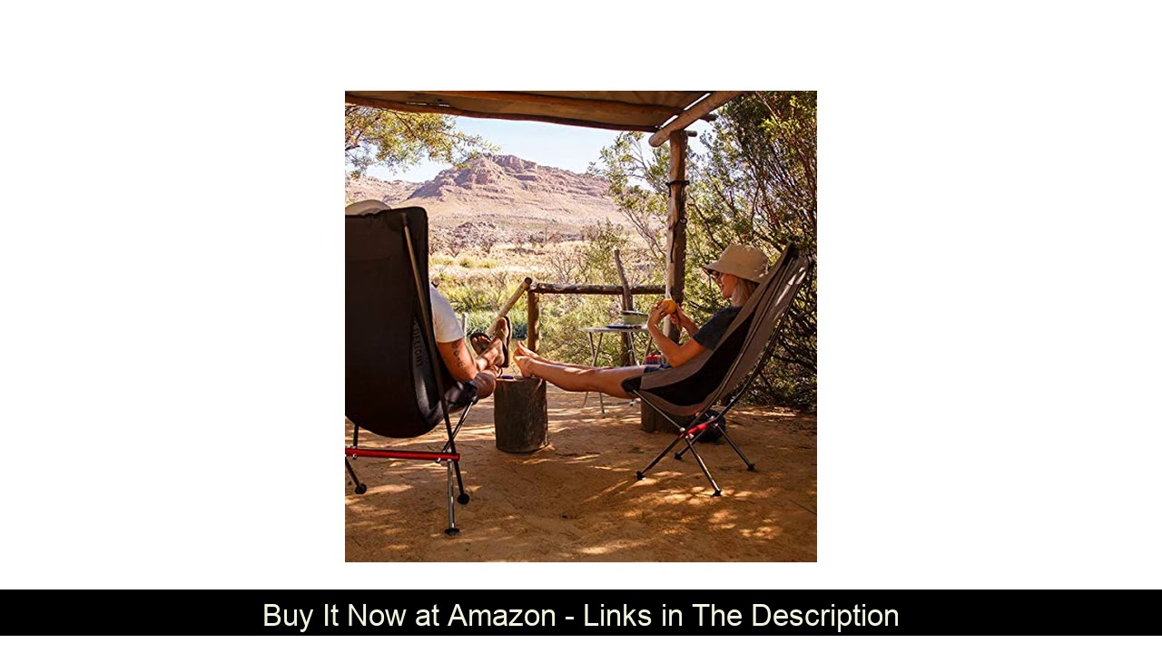 ✨ Naturehike Ultralight Portable Folding High Back Camping Chair Heavy Duty 330lbs Capacity,Make Ba