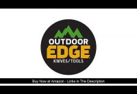 ☀️ Outdoor Edge 3.5" Onyx EDC - Replaceable Blade Folding Pocket Knife with Dual Thumb Opener and P