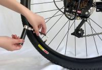 PCycling Mini Bicycle Pump Aluminum Alloy Cycling Hand Air Pump Ball Tire Inflator MTB Mountain Road