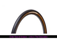 ✨ Panaracer GravelKing SK+ 700 x 38 C Knobby Aramid Folding Tire, Black/Brown
