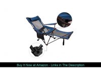 ▶️ REDCAMP Camping Chair with Foot Rest, Heavy Duty Folding Camp Chairs for Adults 250 lbs, Lightwe