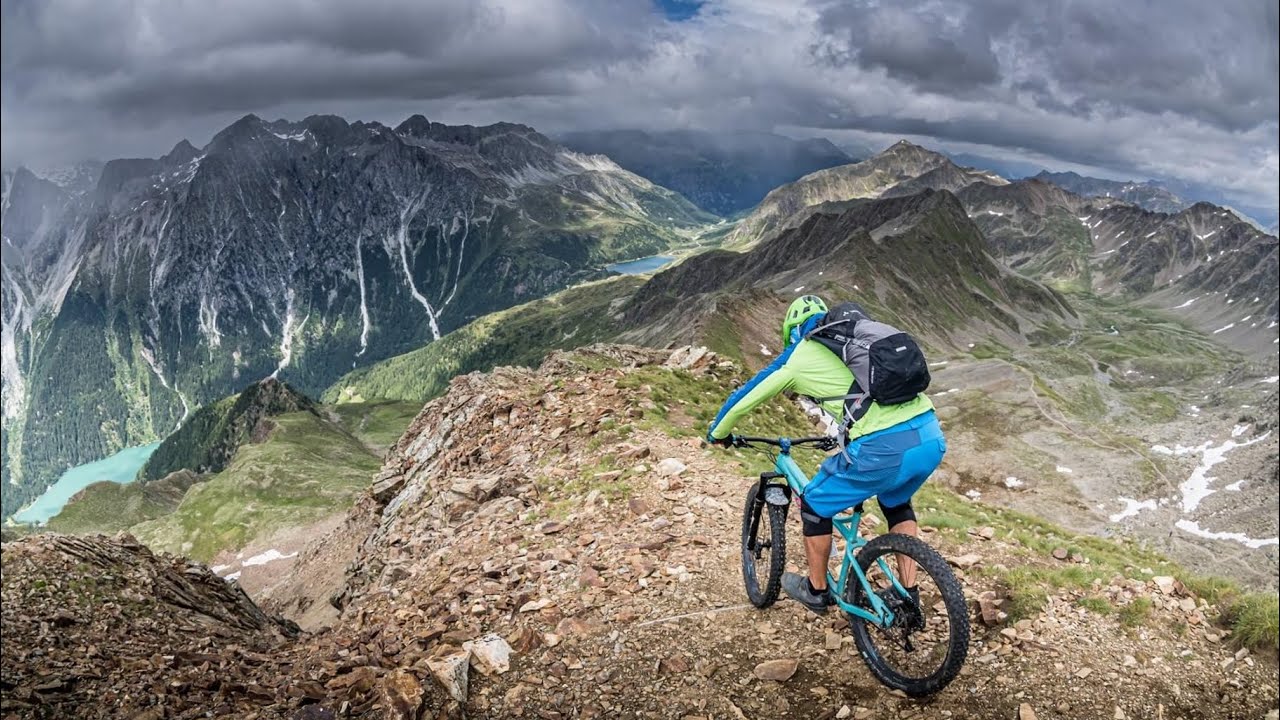 ROTE WAND (2818m) - Endloser Mountainbike Trail Villgratner Berge / Bike Urlaub 2020 / Antholz MTB