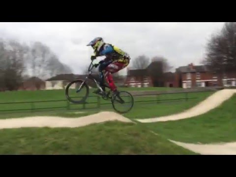 Shaping the jumps bmx racing training part 2