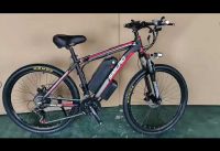 26inch Electric Bicycle 1000W Powerful 45kmh Mountain Bike 48V 13Ah Lithium Battery 5 Level Pedal As