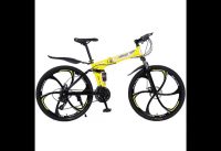 Mountain road bike shock absorber bicycle 26 inch variable speed folding student car adult mens bicy