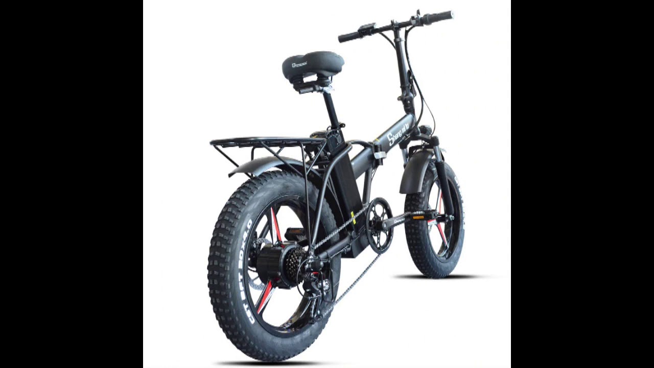 Sheng milo Electric bike ebike 48V500W electric mountain bike electric folding bike 4 0 fat tire 48V
